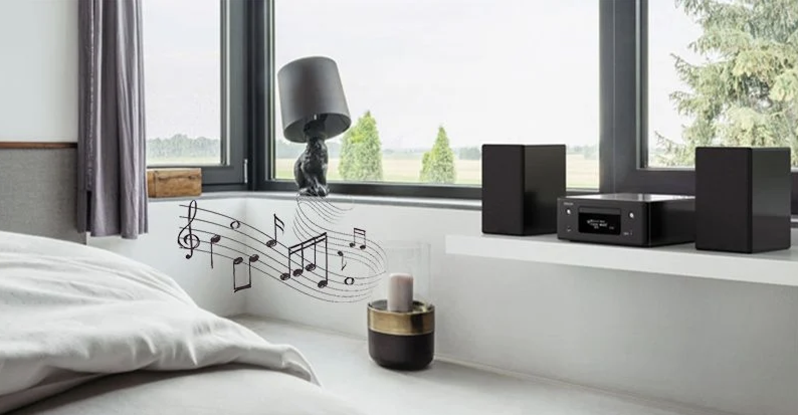 Khi âm học "gõ cửa" phòng ngủ: Thiết bị âm thanh nhỏ gọn lên ngôi